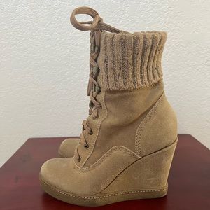 Aldo Lace Up Bootie